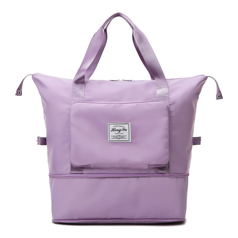 dry and wet separation sports portable shoulder bag