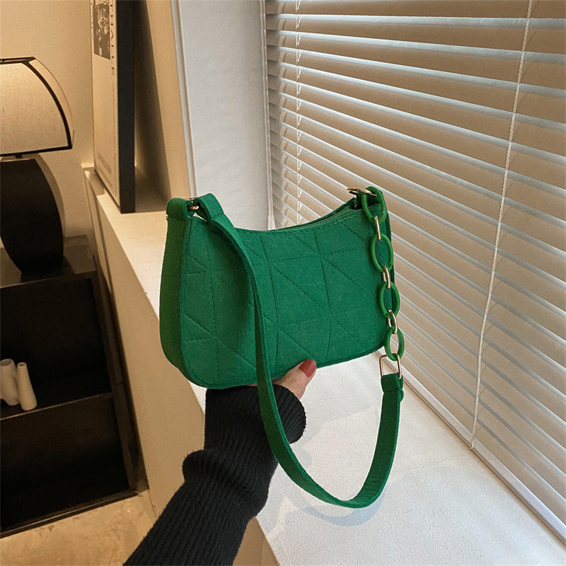 Fashion Trend Simple Shoulder Bag Casual Simple Crossbody