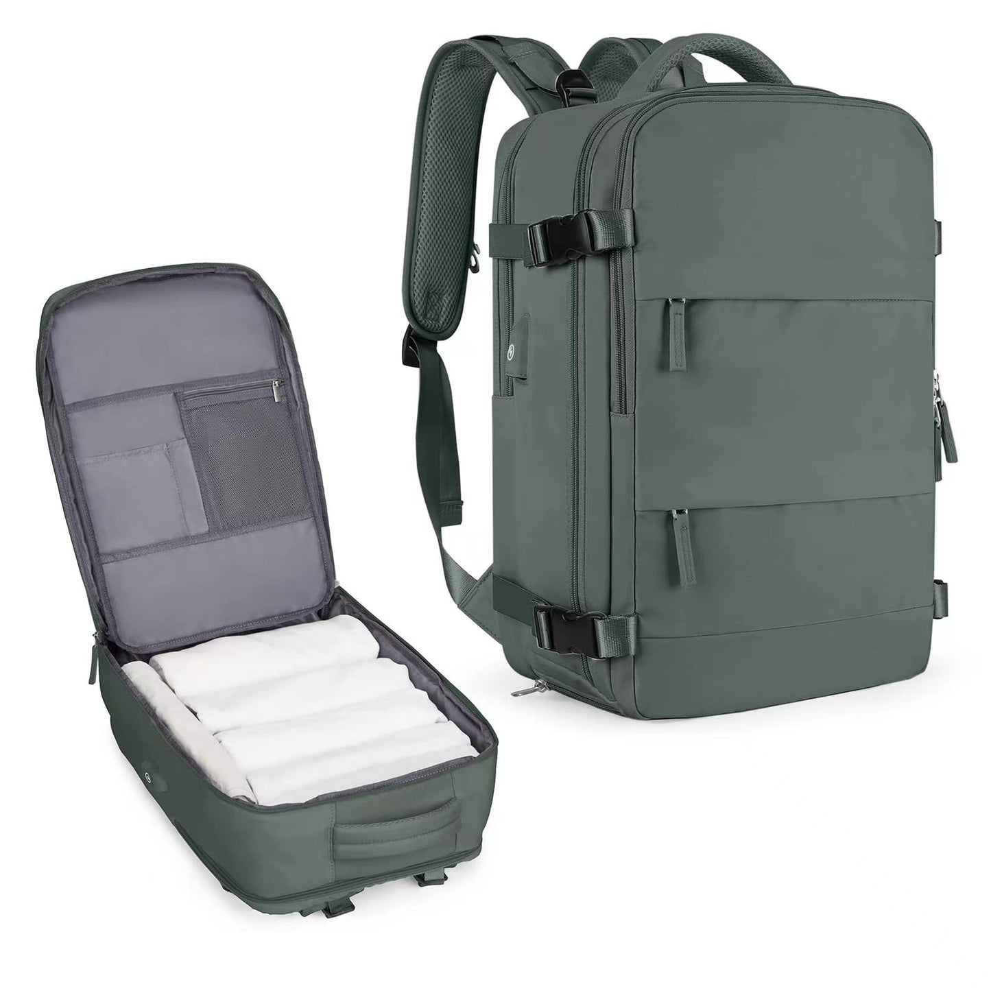 large capacity multifunctional travel waterproof mummy backpack