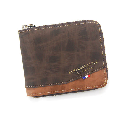 mens simplicity wallet fashion frosted