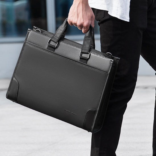 mens business handheld notebook computer briefcase