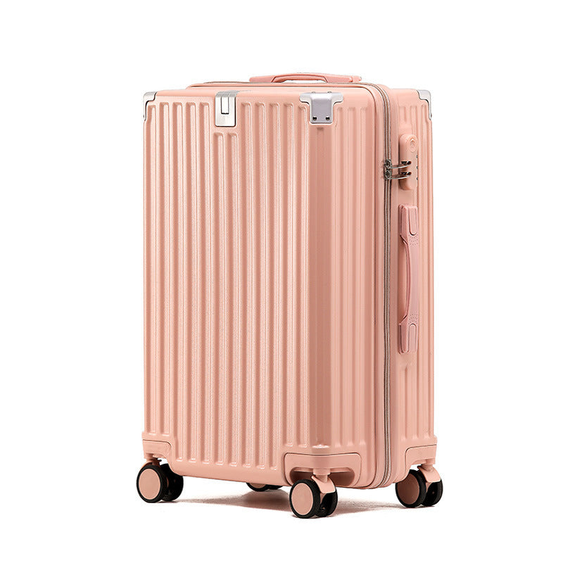 aluminum frame luggage solid extra thick and durable trolley case