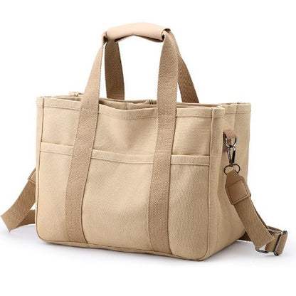 ladies thickened canvas multifunctional handbag