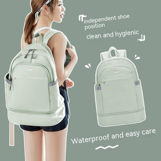 gym bag womens dry wet separation waterproof buggy bag swimming sport climbing travel backpack shoe warehouse travel backpack