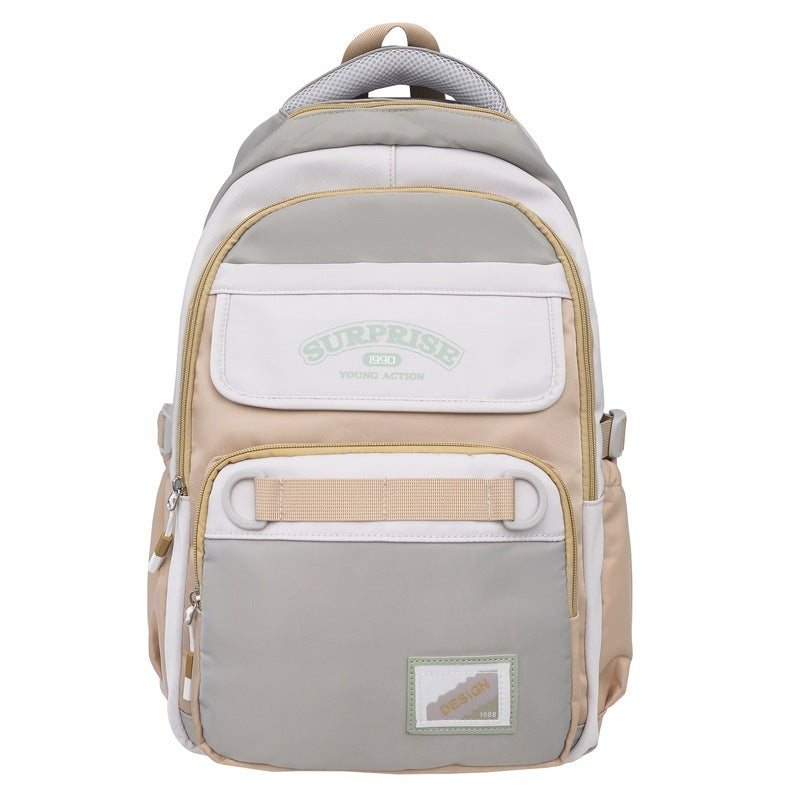 College Style Student Leisure Travel Large Capacity Backpack