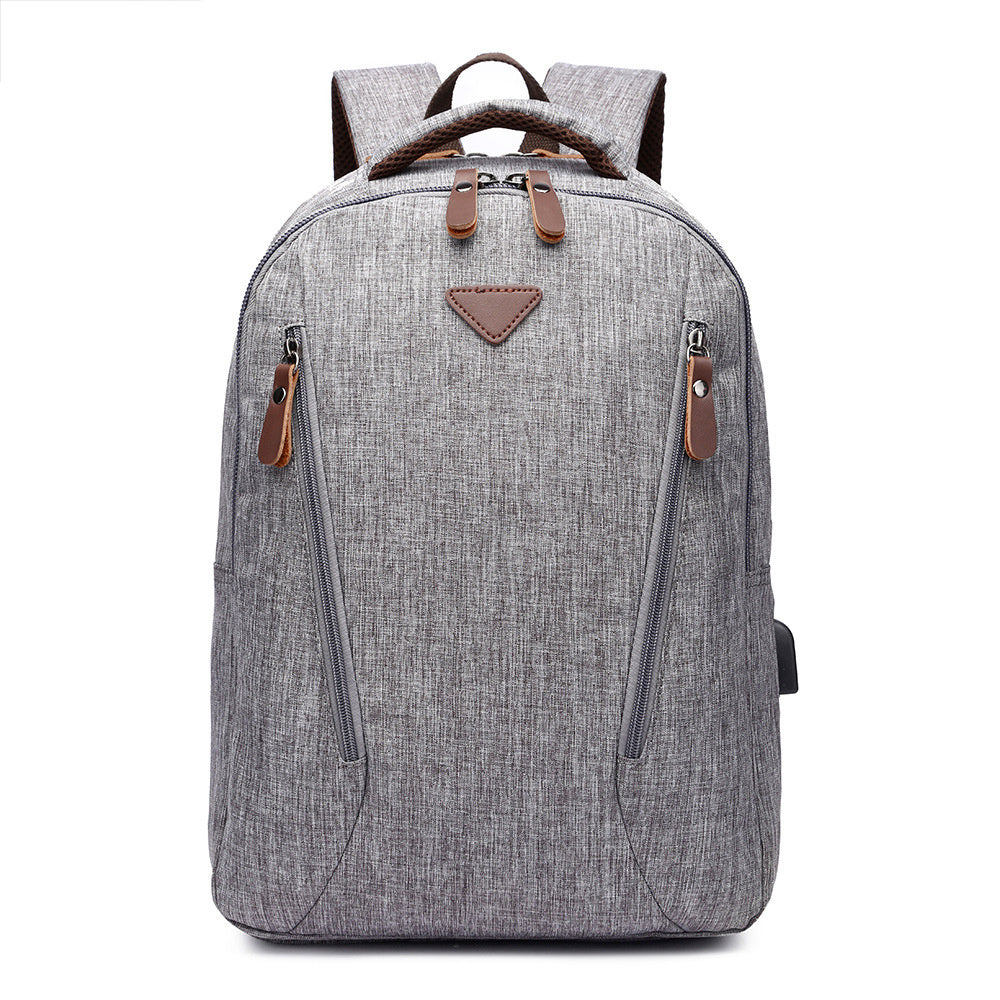 fashionable trolley backpack with waterproof usb backpack