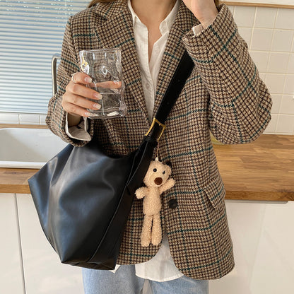 Soft Leather Stylish And Personalized Versatile Large Capacity Bag For Women