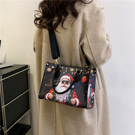 santa-claus-printed-tote