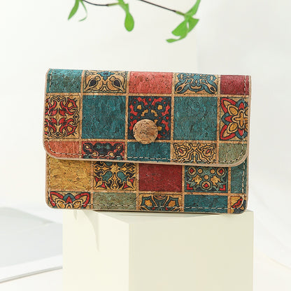 original advanced cork expanding card holder