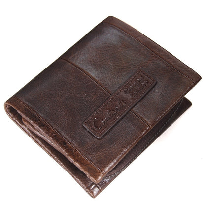 vintage leather mens wallet