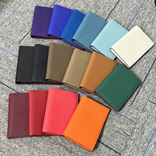 genuine leather coin purse ins korean style