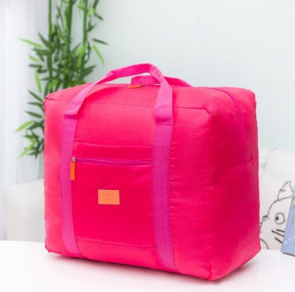 large-capacity-foldable-travel-bag-nylon-waterproof-gym-duffel-bag-folding-traveling-clothes-storage-organizer