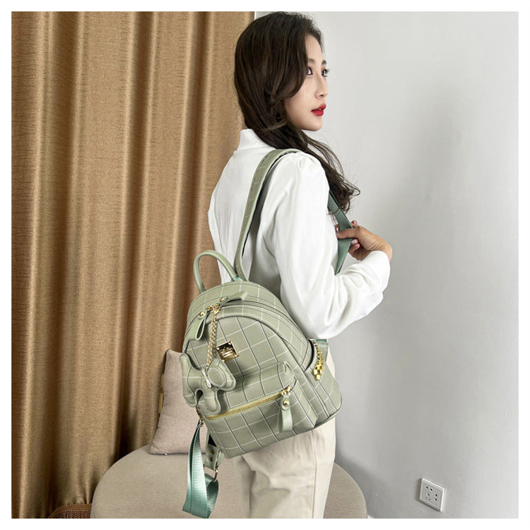 fashion ladies preppy student campus book backpack