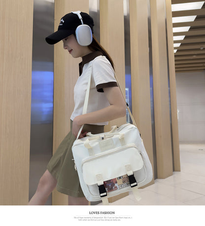 Soft Girl Cute Cartoon Teenage College Student Lightweight Tote Backpack