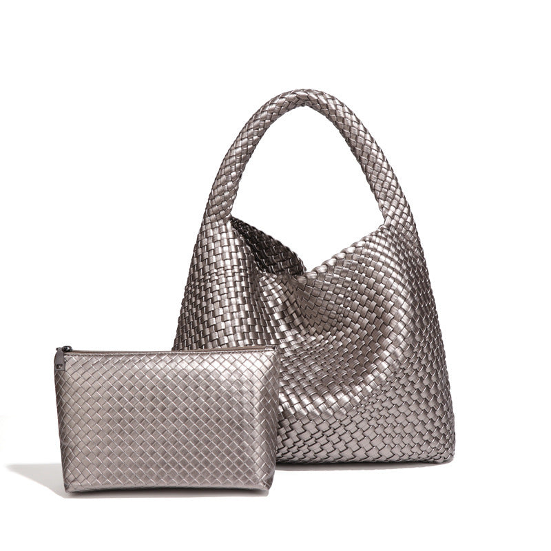 large capacity combination bags trend underarm shoulder handmade soft texture