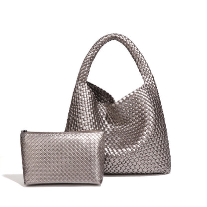 large capacity combination bags trend underarm shoulder handmade soft texture