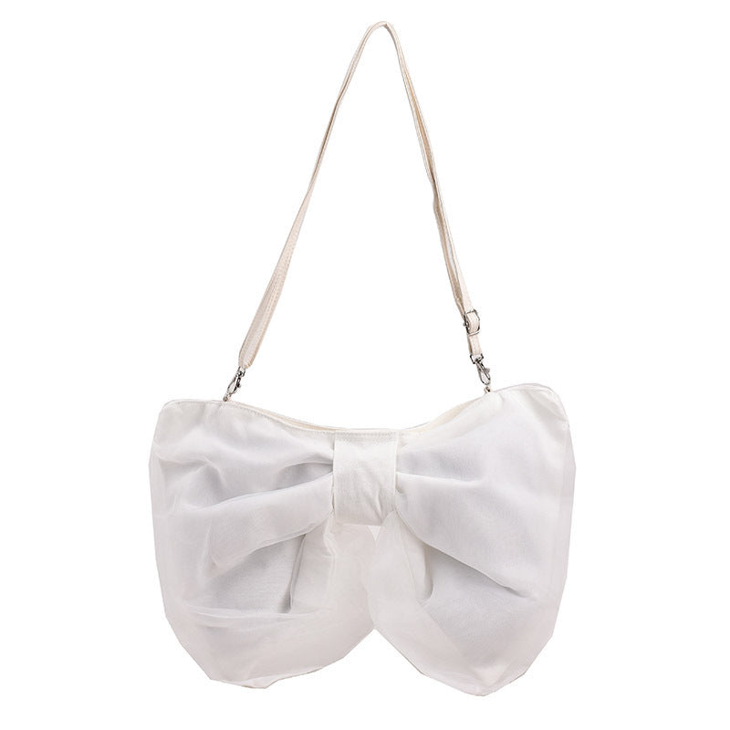 butterfly knot personalized shoulder crossbody bag