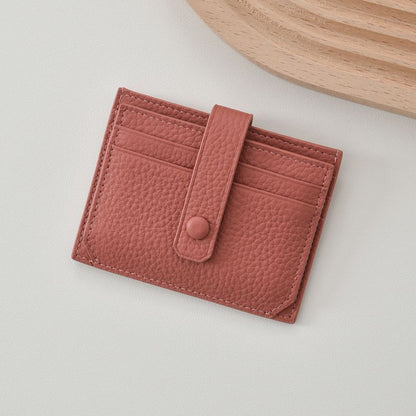 ultra thin card holder womens south korea multi card slot