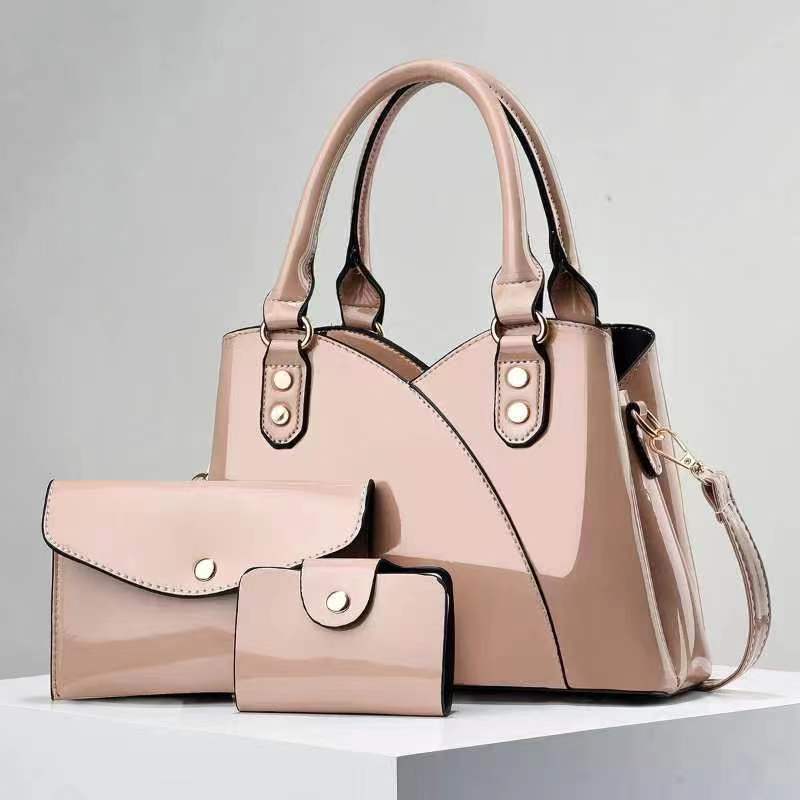 portable tote bag female texture one shoulder crossboby bag