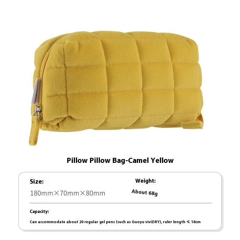 Student Soft Material Pencil Case Portable Storage Bag