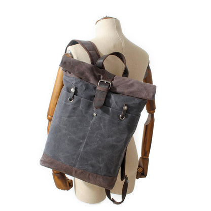 fashion canvas backpack