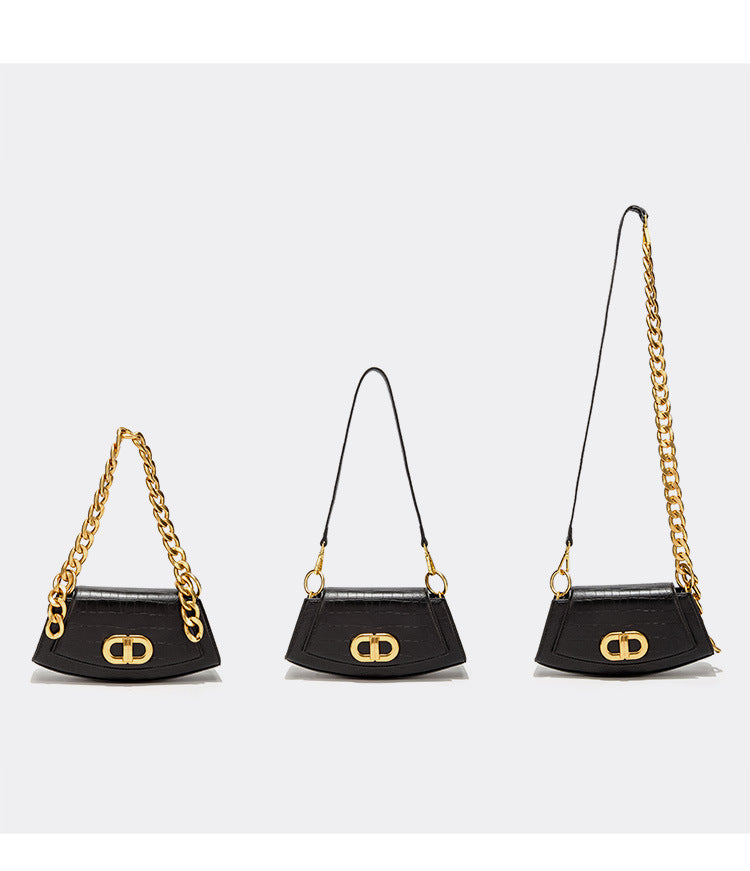 french single shoulder bag crossbody bag and chain bag