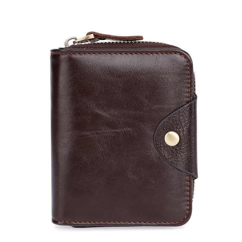 business vintage leather wallet