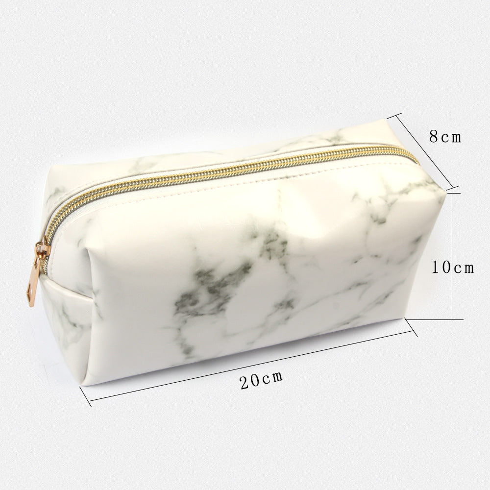 marble storage bag cosmetic bag