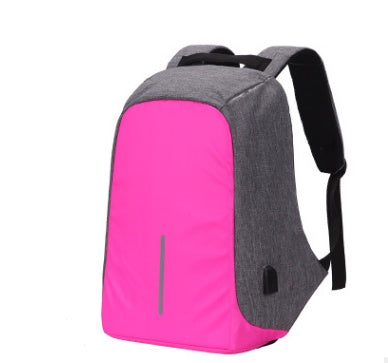 multi functional water resistant usb charging computer notebook backpack bag