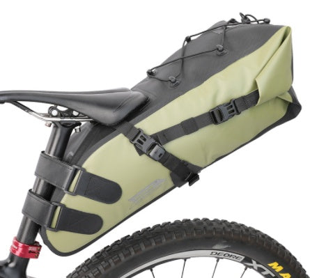 large capacity bicycle saddle bag waterproof 10l bicycle rear seat bag bicycle accessories