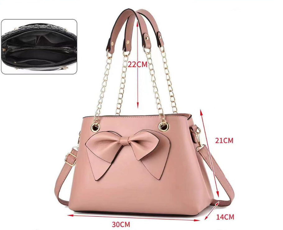 womens fashion large capacity butterfly handbag