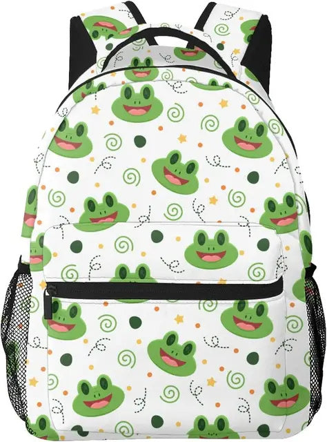 large capacity laptop bag waterproof lightweight frog