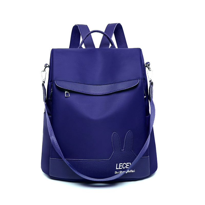 nylon high school student school bag