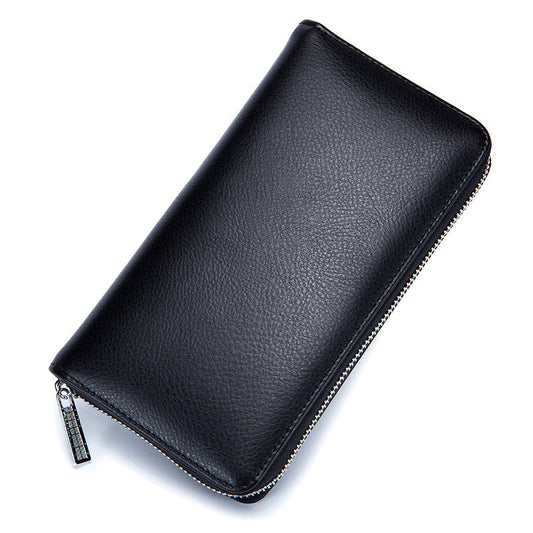 long wallet passport bag