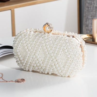 pearl dinner clutch