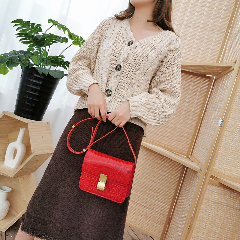 new womens bag retro fashion tofu bag