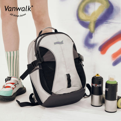 outdoor backpack junior and senior high school students womens schoolbag large capacity