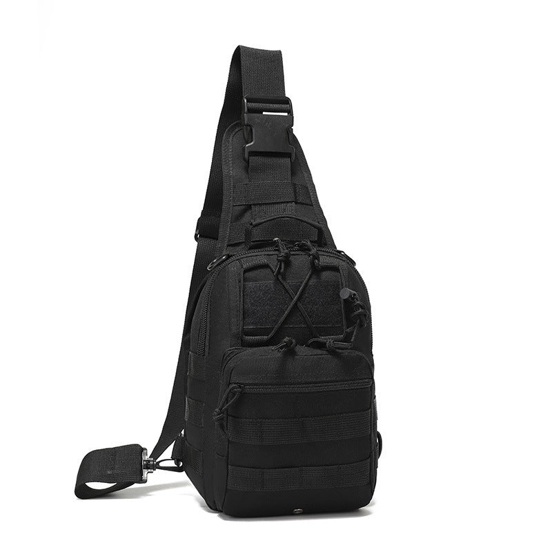 oxford cloth cycling bag camouflage outdoor sports small chest pannier bag