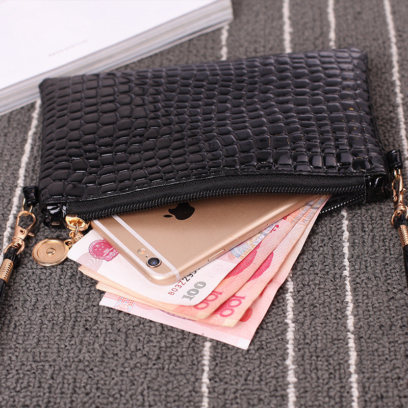 new korean lady diagonal fashion handbag shoulder bag messenger bag purse japan coin bag student