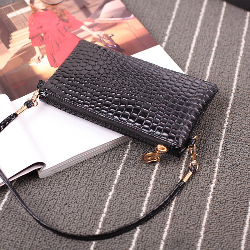 new korean lady diagonal fashion handbag shoulder bag messenger bag purse japan coin bag student