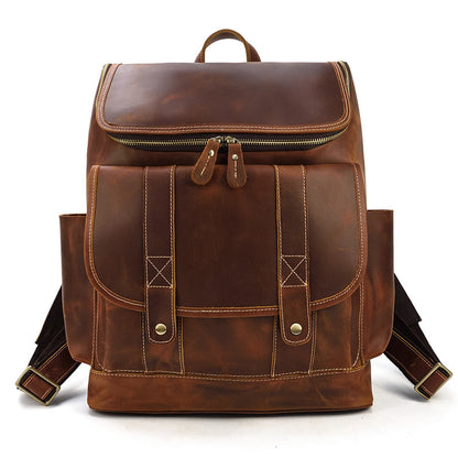 mens leather backpack 1