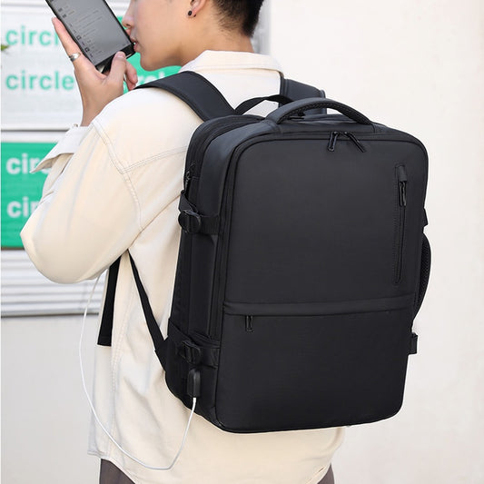 large capacity cross border multi function expansion waterproof charging portable backpack