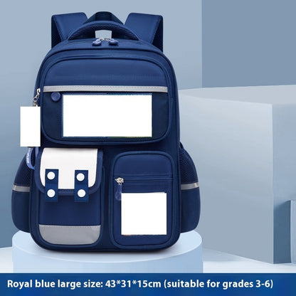 casual backpack lightweight and large capacity schoolbag