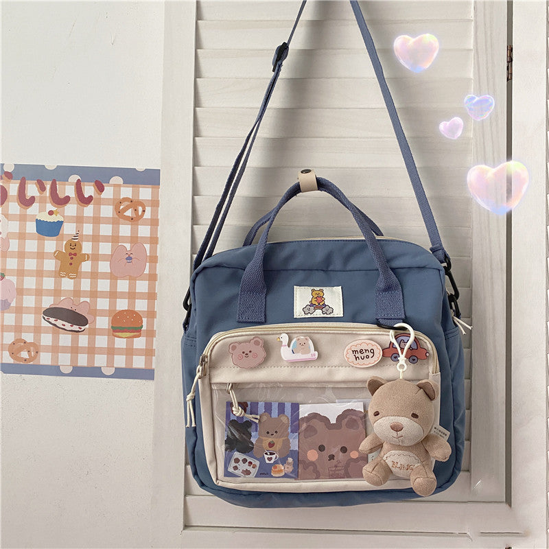 cute girl student all match one shoulder messenger bag