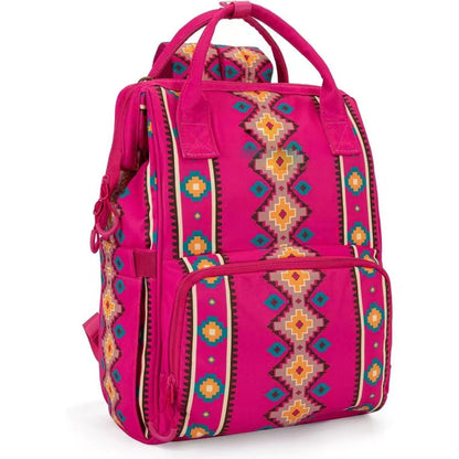 retro bohemian ethnic style backpack