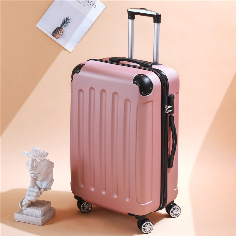 trolley travel code leather case universal wheel