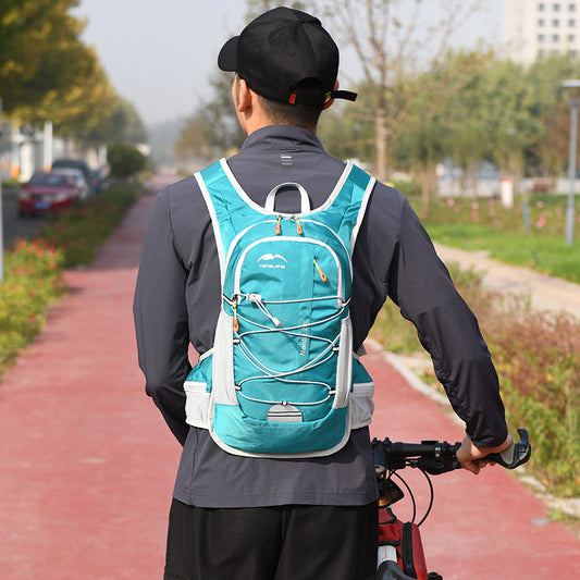 outdoor minimalist printed cycling water bag backpack