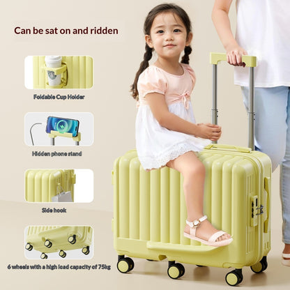 Small Ride-on Kids Suitcase For Boys And Girls