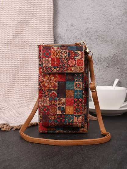 retro-bohemian-wallet-multi-functional-large-capacity-wood-grain-mobile-phone-bag