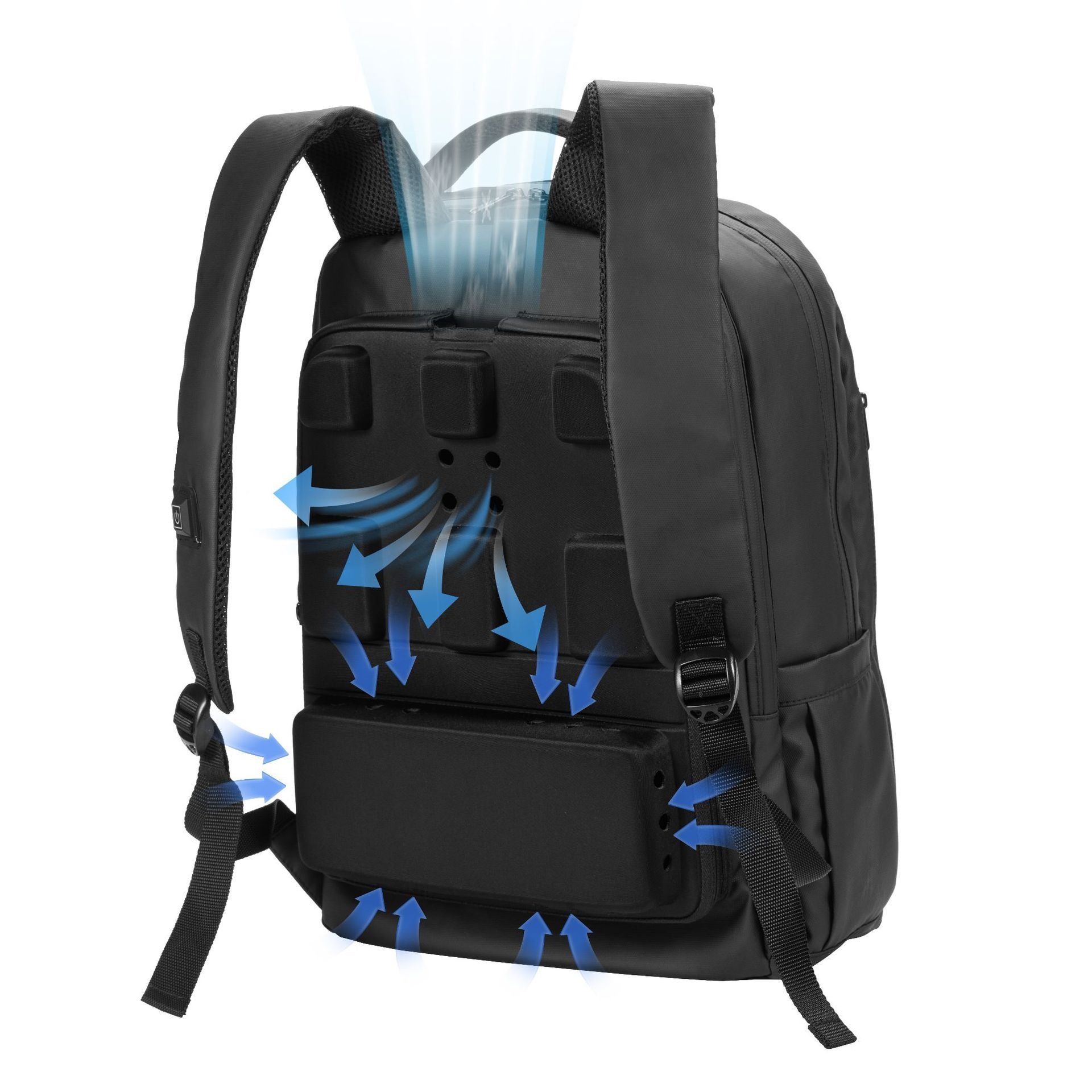 computer business fan backpack cooling fan backpack